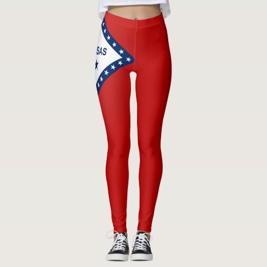 Leggings Drapeau Cool De L'Arkansas (Devant)