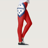 Leggings Drapeau Cool De L'Arkansas (Droite)