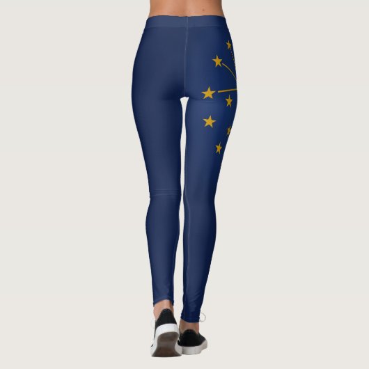 Leggings Drapeau Cool De L'Indiana (Dos)