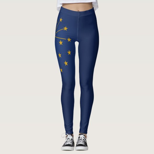Leggings Drapeau Cool De L'Indiana (Devant)