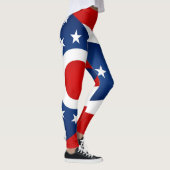 Leggings Drapeau cool De L'Ohio (Droite)