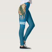 Leggings Drapeau Cool De L'Oklahoma (Droite)