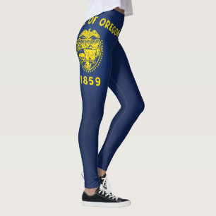 Leggings Drapeau cool De L'Oregon