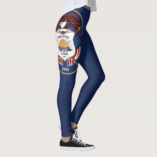 Leggings Drapeau cool De L'Utah (Droite)