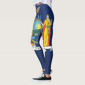 Leggings Drapeau Cool De New York (Gauche)