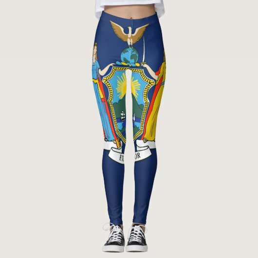 Leggings Drapeau Cool De New York (Devant)