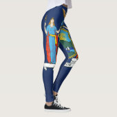 Leggings Drapeau Cool De New York (Droite)