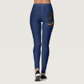 Leggings Drapeau Cool De Pennsylvanie (Dos)