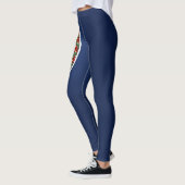 Leggings Drapeau cool De Virginie (Gauche)