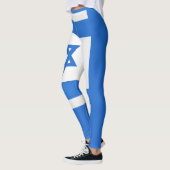 Leggings Drapeau Cool d'Israël (Gauche)