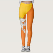 Leggings Drapeau Cool du Bhoutan (Devant)
