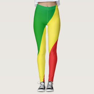 Leggings Drapeau cool Du Congo Mode