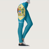 Leggings Drapeau Cool Du Delaware (Droite)