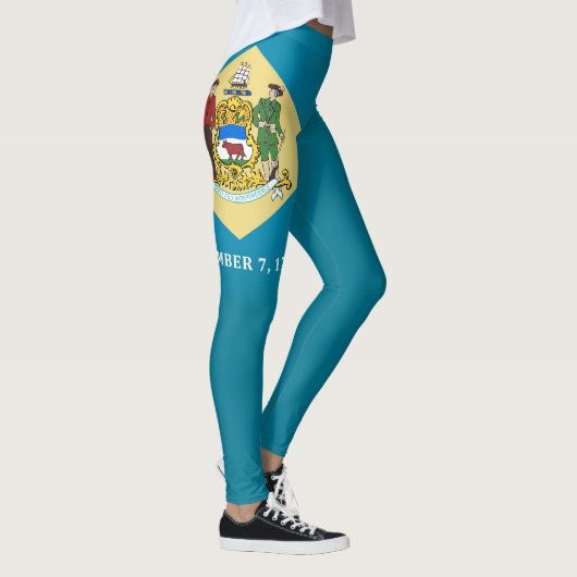 Leggings Drapeau Cool Du Delaware (Droite)