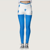 Leggings Drapeau Cool du Honduras (Devant)