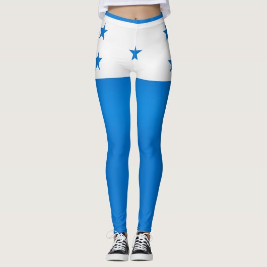 Leggings Drapeau Cool du Honduras (Devant)