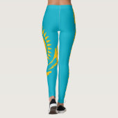 Leggings Drapeau Cool du Kazakhstan (Dos)