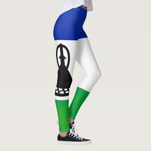 Leggings Drapeau Cool du Lesotho (Droite)