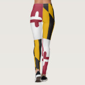 Leggings Drapeau Cool Du Maryland (Dos)