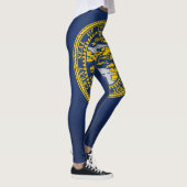 Leggings Drapeau Cool Du Nebraska (Droite)