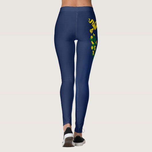 Leggings Drapeau Cool Du Nevada (Dos)