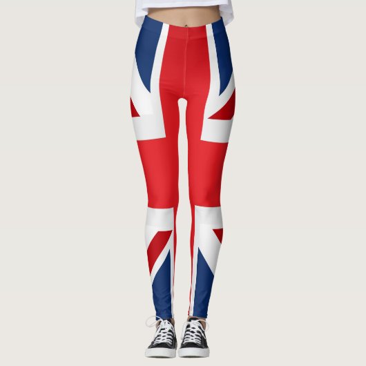 Leggings Drapeau Cool du Royaume-Uni (Devant)