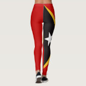 Leggings Drapeau cool du Timor Oriental (Dos)