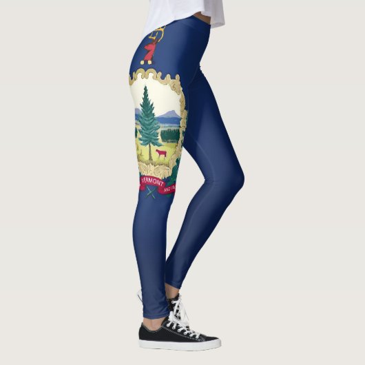 Leggings Drapeau Cool Du Vermont (Droite)