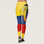 Leggings Drapeau Cool Equateur (Dos)