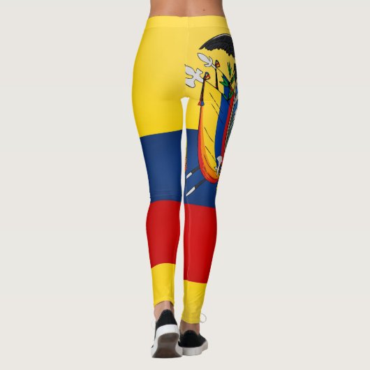 Leggings Drapeau Cool Equateur (Dos)