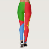 Leggings Drapeau Cool-Erythrée (Dos)