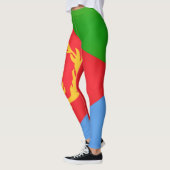 Leggings Drapeau Cool-Erythrée (Gauche)