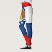 Leggings Drapeau cool État Du Missouri (Gauche)