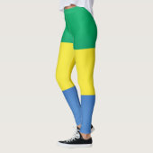 Leggings Drapeau cool Gabon Mode (Gauche)