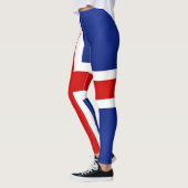 Leggings Drapeau cool Islande (Gauche)