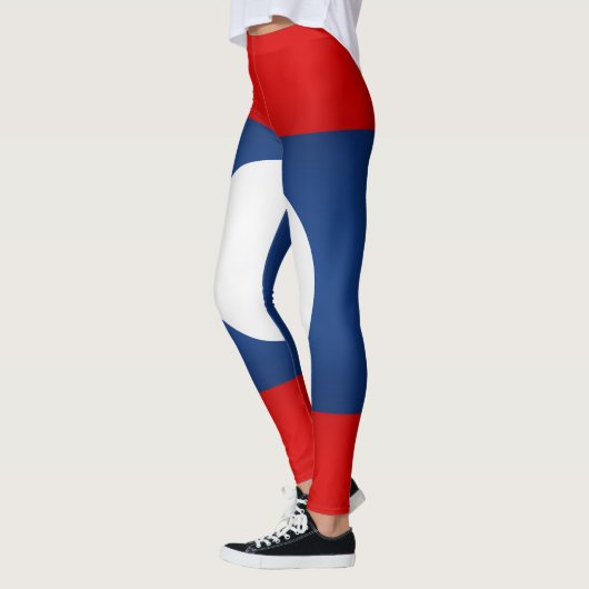 Leggings Drapeau cool Laos (Gauche)