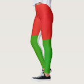 Leggings Drapeau cool Madagascar (Gauche)