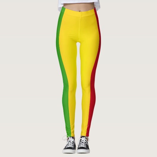 Leggings Drapeau cool Mali (Devant)