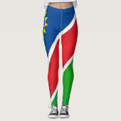 Leggings Drapeau cool Namibie (Devant)