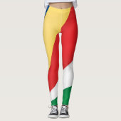Leggings Drapeau cool Seychelles (Devant)