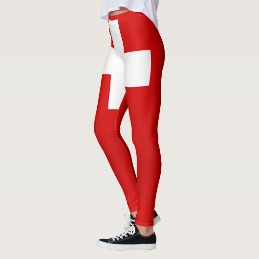 Leggings Drapeau Cool Suisse (Gauche)