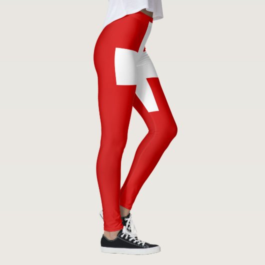 Leggings Drapeau Cool Suisse (Droite)