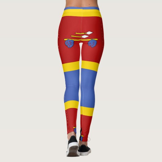 Leggings Drapeau Cool Swaziland (Dos)