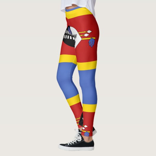 Leggings Drapeau Cool Swaziland (Gauche)