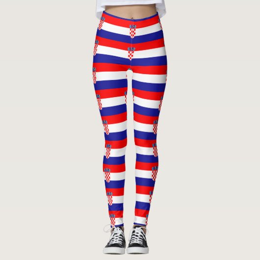 Leggings Drapeau croate (Devant)