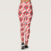 Leggings Drapeau croate motif (Dos)