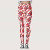 Leggings Drapeau croate motif (Devant)