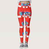 Leggings Drapeau croate motif (Devant)
