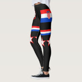 Leggings Drapeau Croatie (Gauche)