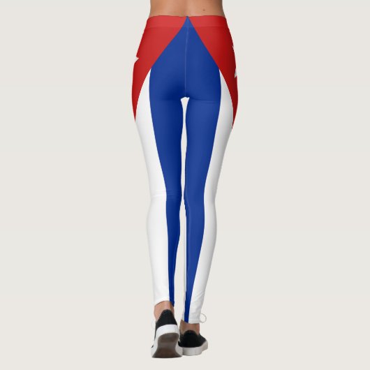 Leggings Drapeau Cuba (Dos)